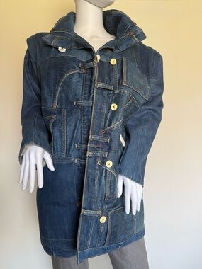 Y2K. HTF. Upcycled denim. NWOT
